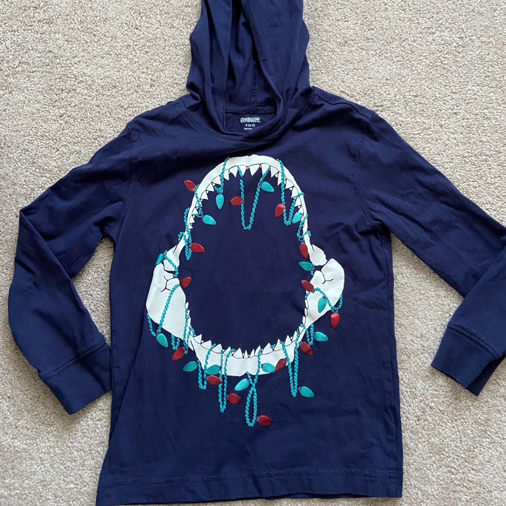 Gymboree long sleeve shirt with hood